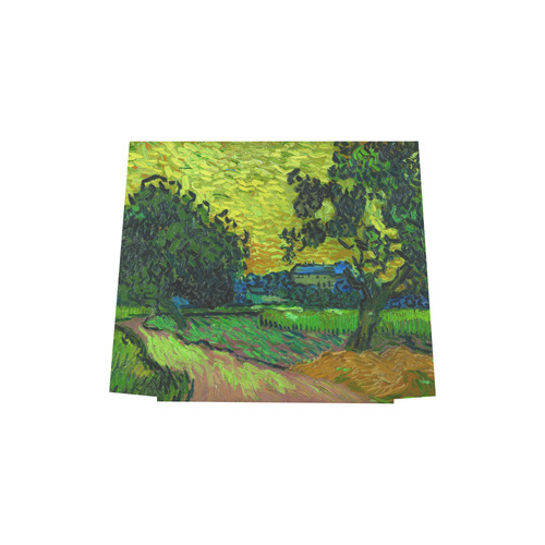 Vincent van Gogh Landscape at Twilight Euramerican Tote Bag/Small (Model 1655)