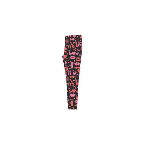 Pink Love Cassandra Women's Leggings (Model L01)