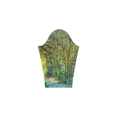 Vincent van Gogh Path in the Woods Bateau A-Line Skirt (D21)