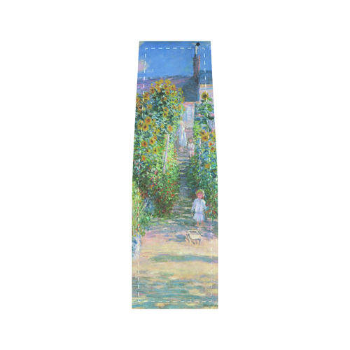 Claude Monet Artist's Garden at Vetheuil Saddle Bag/Small (Model 1649) Full Customization