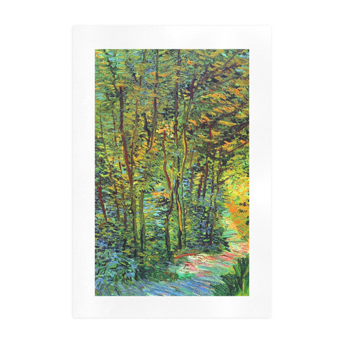 Vincent van Gogh Path in the Woods Art Print 19‘’x28‘’