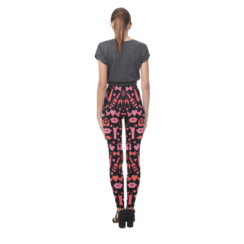 Pink Love Cassandra Women's Leggings (Model L01)