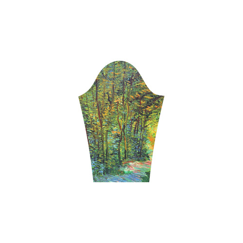 Vincent van Gogh Path in the Woods Bateau A-Line Skirt (D21)