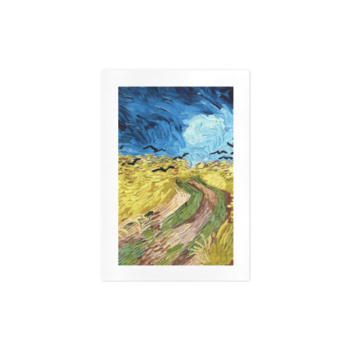 Vincent van Gogh Wheatfield with Crows Art Print 7‘’x10‘’