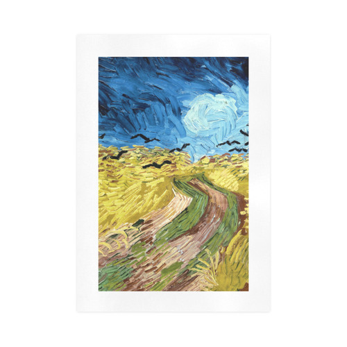 Vincent van Gogh Wheatfield with Crows Art Print 16‘’x23‘’