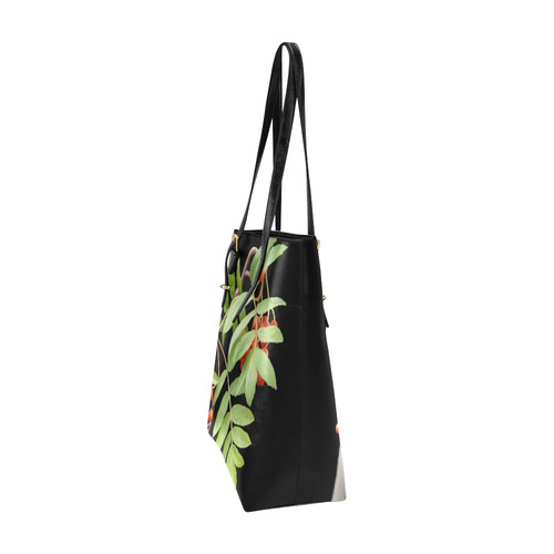 Rowan tree plant watercolor Euramerican Tote Bag/Small (Model 1655)