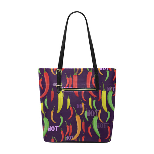 Hot peppar, chili Euramerican Tote Bag/Small (Model 1655)