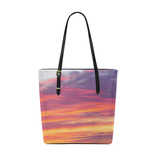 Fire in the sky photo Euramerican Tote Bag/Small (Model 1655)