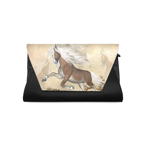 Wonderful wild horse Clutch Bag (Model 1630)