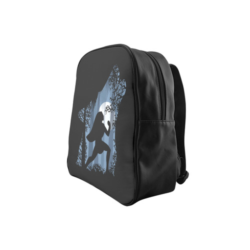 Pocahontas and the wolf School Backpack (Model 1601)(Small)