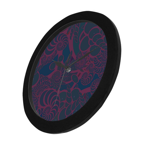 Rainforest at Night Circular Plastic Wall clock