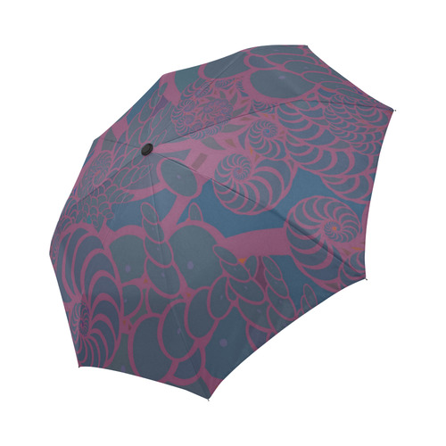 Rainforest at Night Auto-Foldable Umbrella (Model U04)