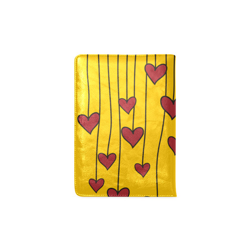 Waving Love Heart Garland Curtain Custom NoteBook A5