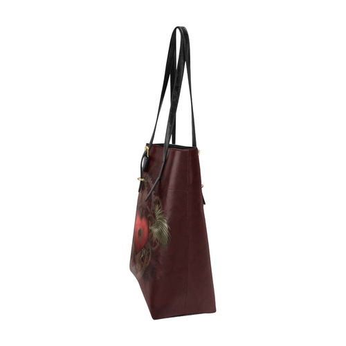 Fantastic Steampunk Heart Love Euramerican Tote Bag/Small (Model 1655)