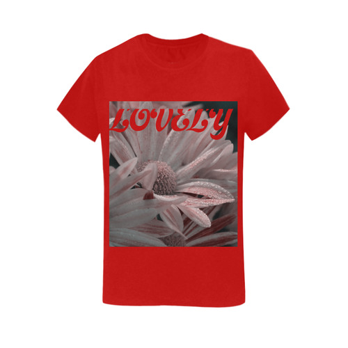 Spring Women's T-Shirt in USA Size (Two Sides Printing)