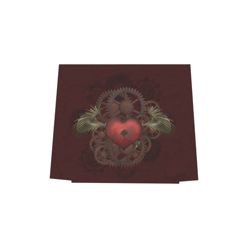 Fantastic Steampunk Heart Love Euramerican Tote Bag/Small (Model 1655)