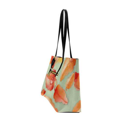 Leaves Euramerican Tote Bag/Large (Model 1656)