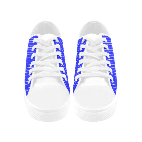 polkadots20160653 Aquila Microfiber Leather Women's Shoes (Model 031)