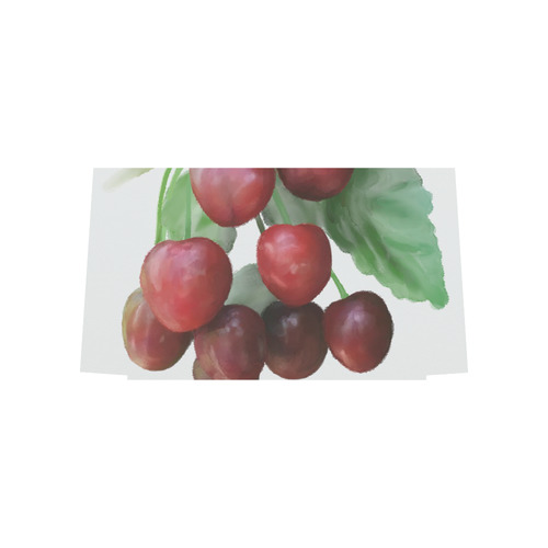 Sour Cherries, watercolor, fruit Euramerican Tote Bag/Large (Model 1656)
