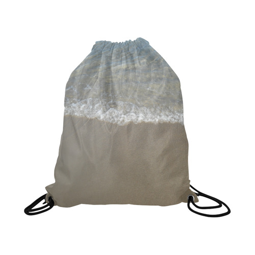 Beach Large Drawstring Bag Model 1604 (Twin Sides)  16.5"(W) * 19.3"(H)