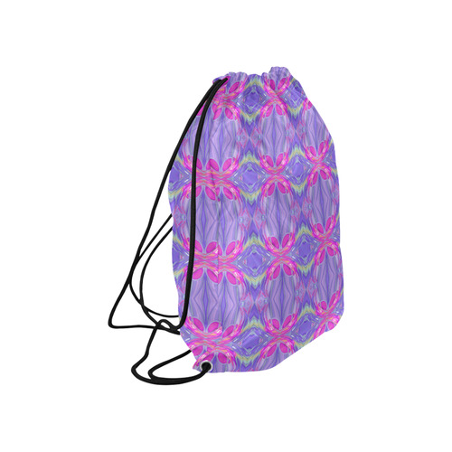 Abstract Colorful Ornament J Large Drawstring Bag Model 1604 (Twin Sides)  16.5"(W) * 19.3"(H)