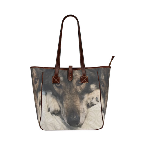 Dog German Shepherd Classic Tote Bag (Model 1644)