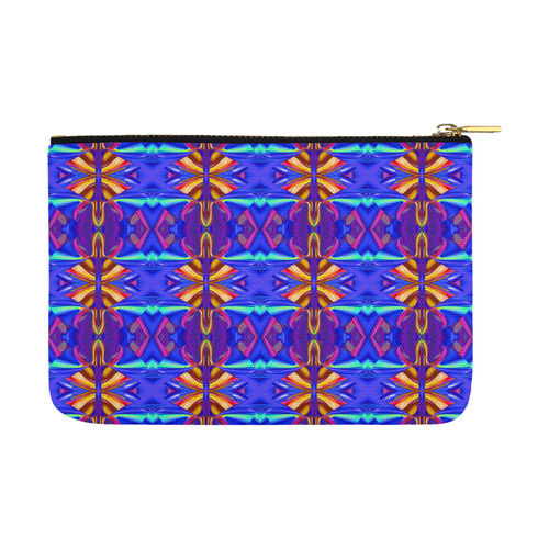 Colorful Ornament D Carry-All Pouch 12.5''x8.5''