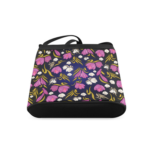 Beautiful Vintage Floral Pattern Crossbody Bags (Model 1613)