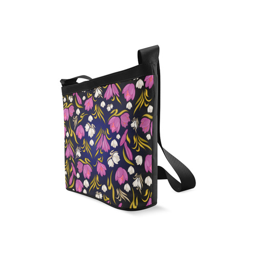 Beautiful Vintage Floral Pattern Crossbody Bags (Model 1613)