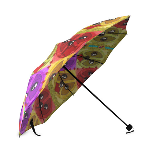 peace dogs Foldable Umbrella (Model U01)