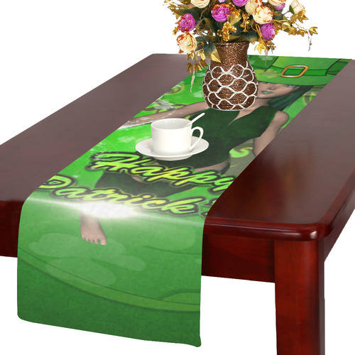Happy St. Patrick's day Table Runner 14x72 inch