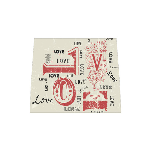 Love Red Black Valentine Grunge Background Boston Handbag (Model 1621)