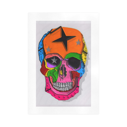 Skull Popart by Popart Lover Art Print 16‘’x23‘’
