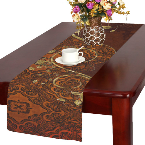 wonderful elegant vintage design Table Runner 14x72 inch
