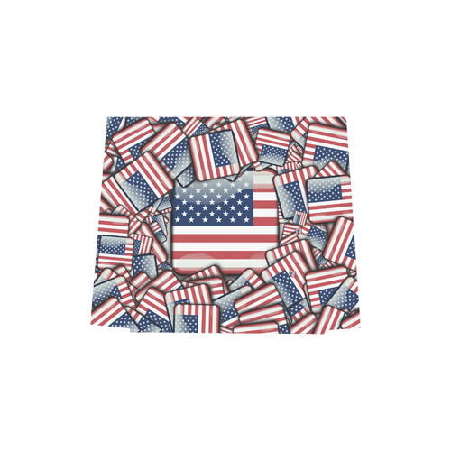 Flag_United_States_by_JAMColors Euramerican Tote Bag/Small (Model 1655)