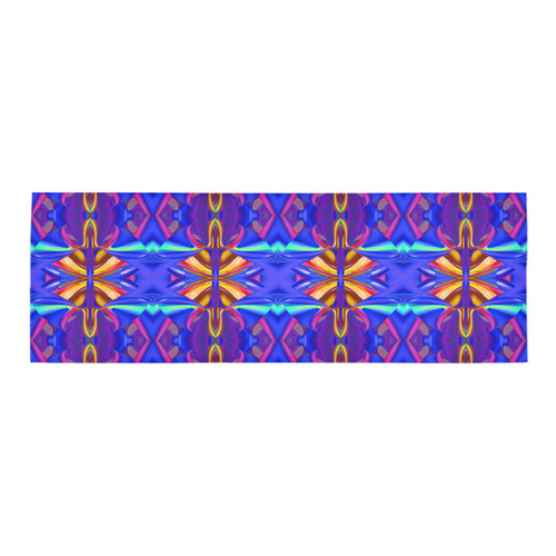 Colorful Ornament D Area Rug 9'6''x3'3''