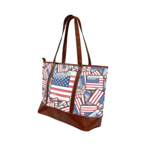 Flag_United_States_by_JAMColors Tote Handbag (Model 1642)