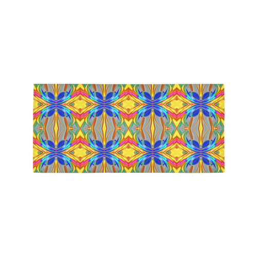 Abstract Colorful Ornament A Area Rug 7'x3'3''
