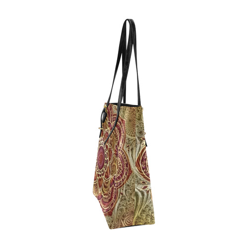 Fractal Meets Mandala Euramerican Tote Bag/Small (Model 1655)