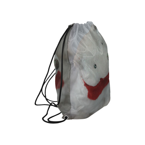 cute little polar bear, deco Large Drawstring Bag Model 1604 (Twin Sides)  16.5"(W) * 19.3"(H)