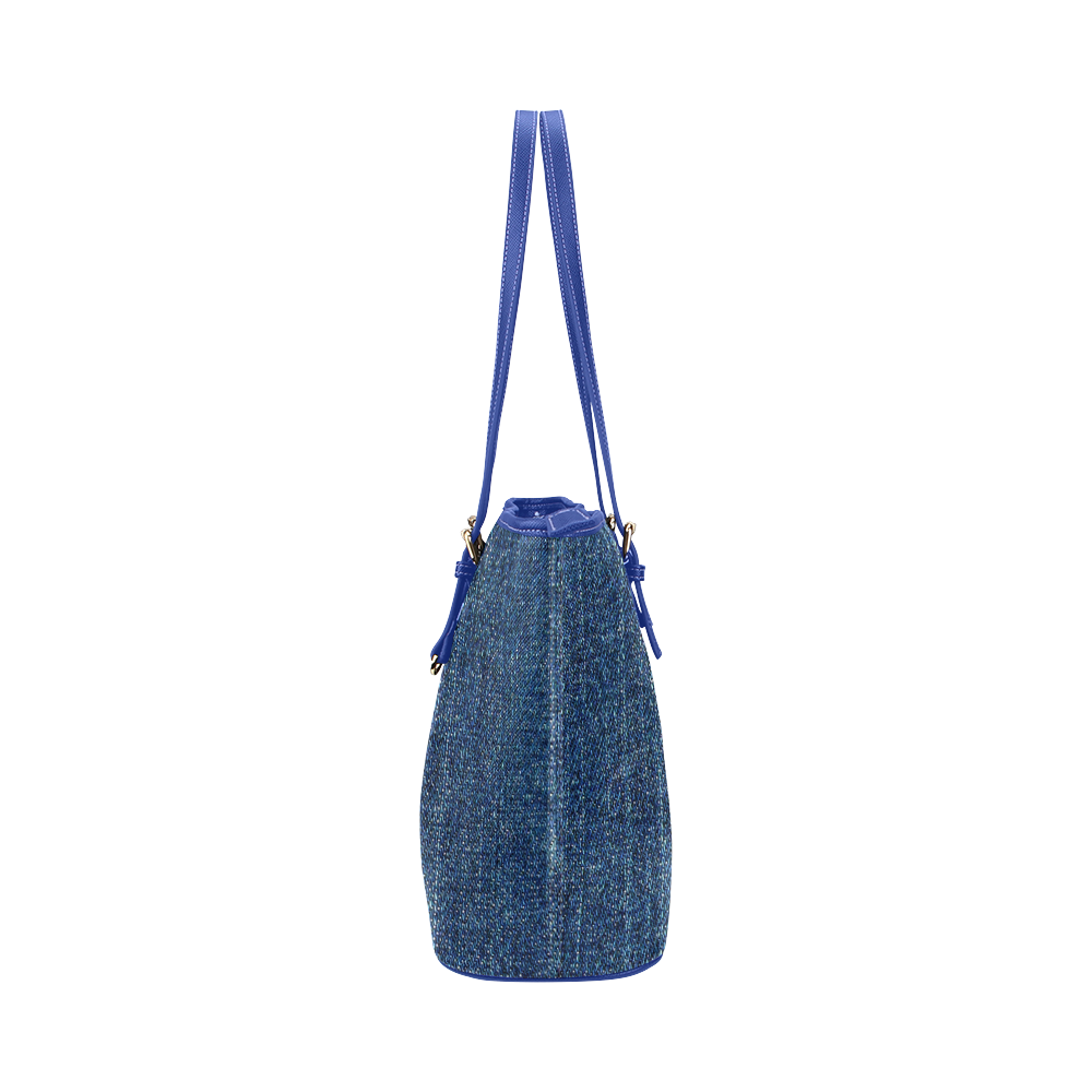 the denim small tote bag