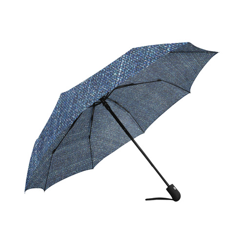 Dark Denim Auto-Foldable Umbrella (Model U04)