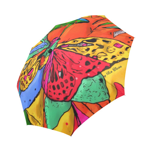 Fly my butterfly by Nico Bielow Auto-Foldable Umbrella (Model U04)