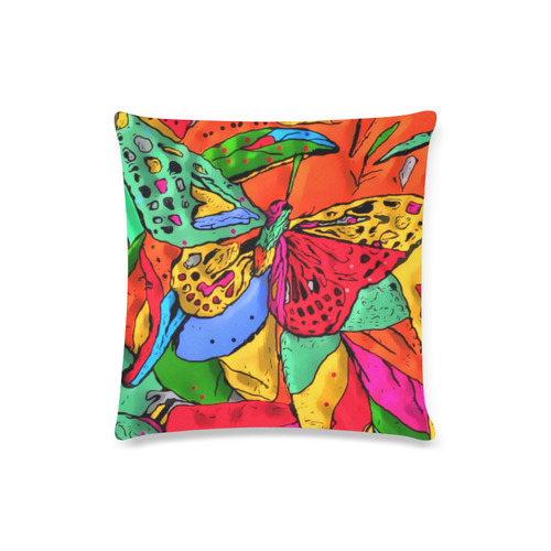 Fly my butterfly by Nico Bielow Custom Zippered Pillow Case 16"x16"(Twin Sides)