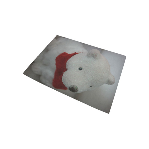 cute little polar bear, deco Area Rug 5'3''x4'