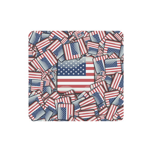 Flag_United_States_by_JAMColors Women's Clutch Purse (Model 1637)