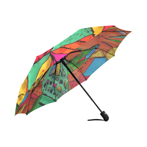 Fly my butterfly by Nico Bielow Auto-Foldable Umbrella (Model U04)