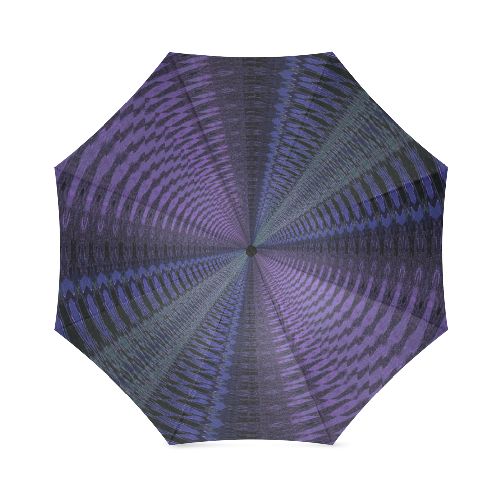 GRAPE SWIRL Foldable Umbrella (Model U01) ID D1220839