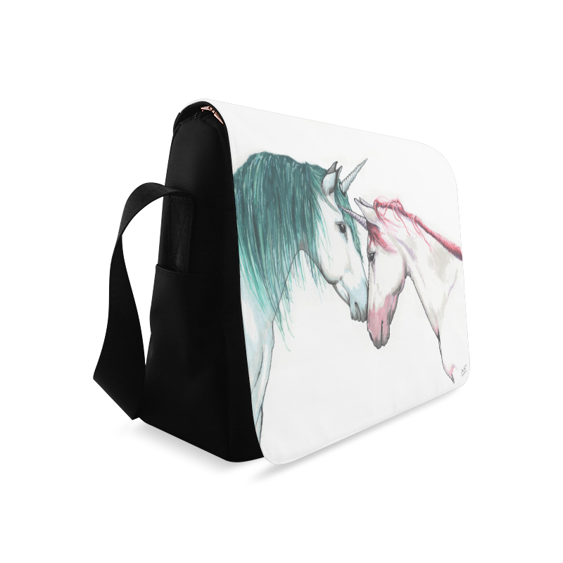 Unicorns in love Messenger Bag (Model 1628) ID D1223827