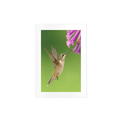 Hummingbird Delight Art Print 7‘’x10‘’